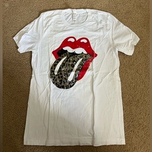 Rolling Stones inspired graphic TShirt
